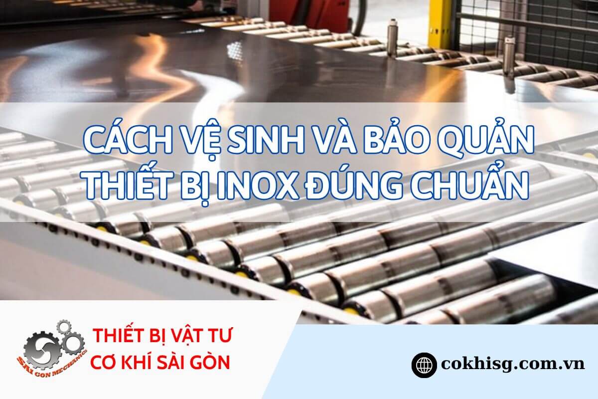 cách vệ sinh inox