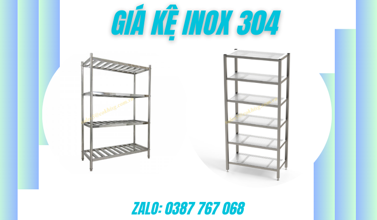 giá kệ inox