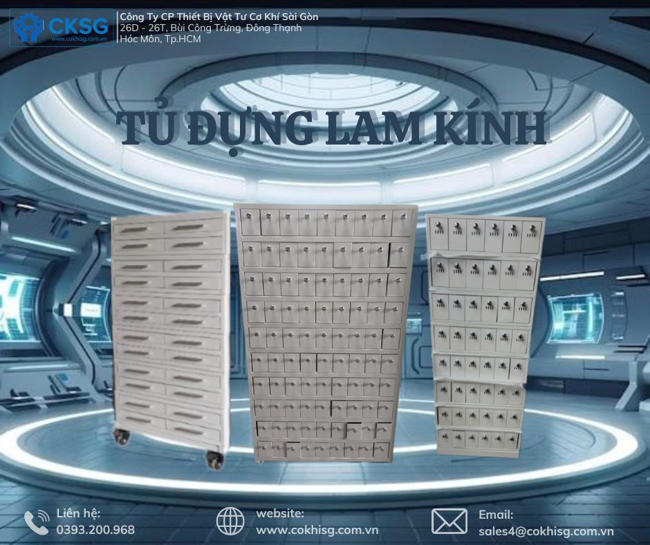 tủ đựng lam kính
