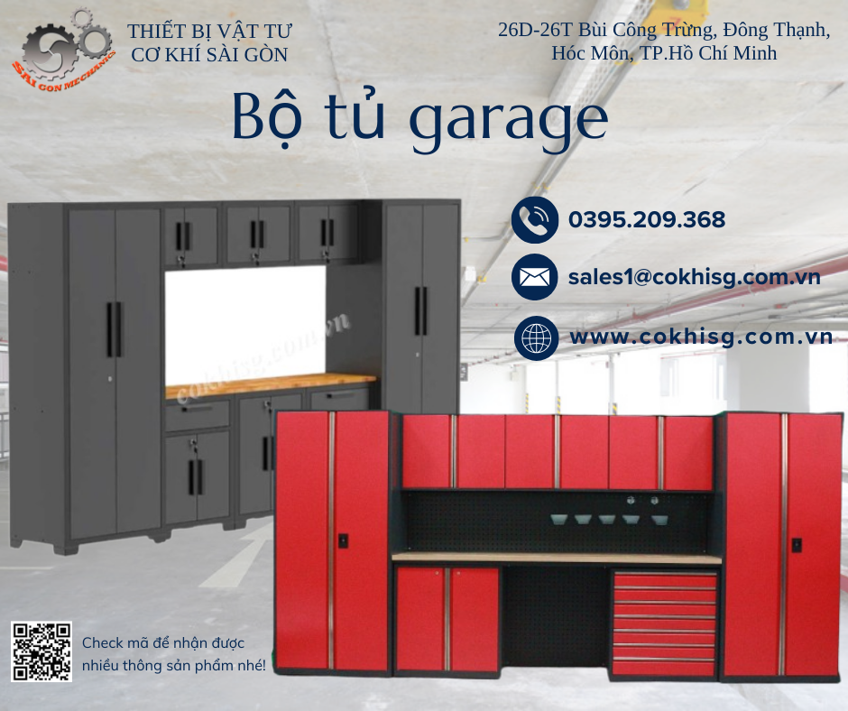 bộ tủ garage