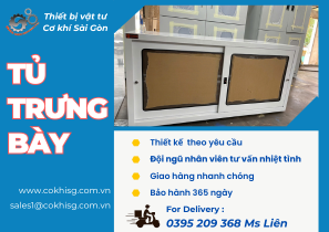 tủ trưng bày