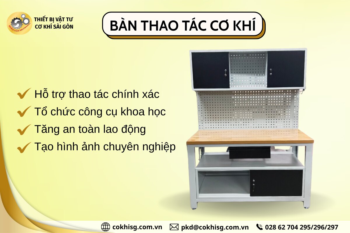 bàn thao tác chống tĩnh điện