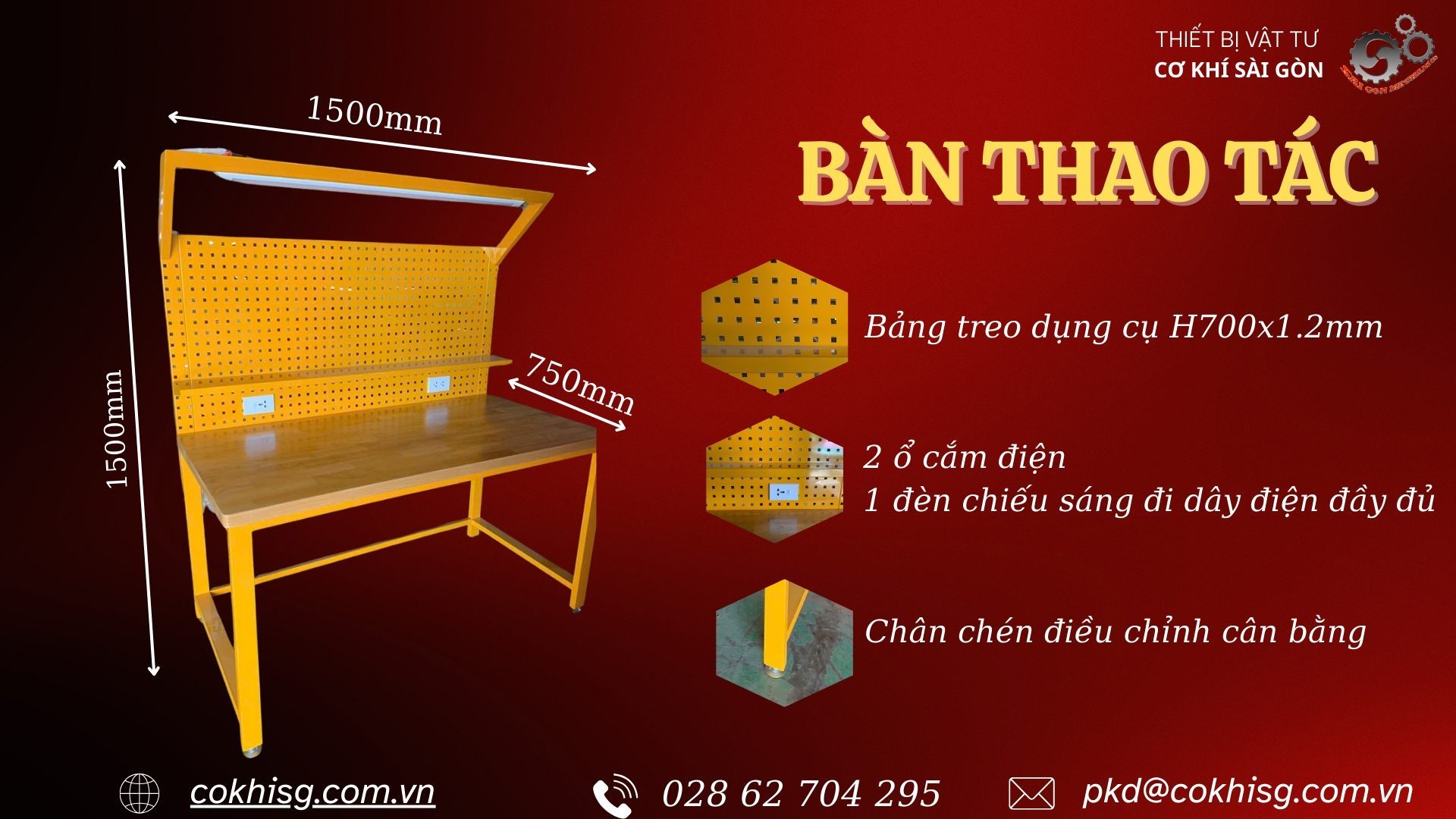 bàn thao tác