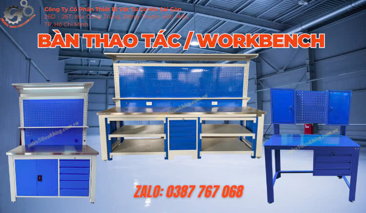 bàn thao tác công nghiệp