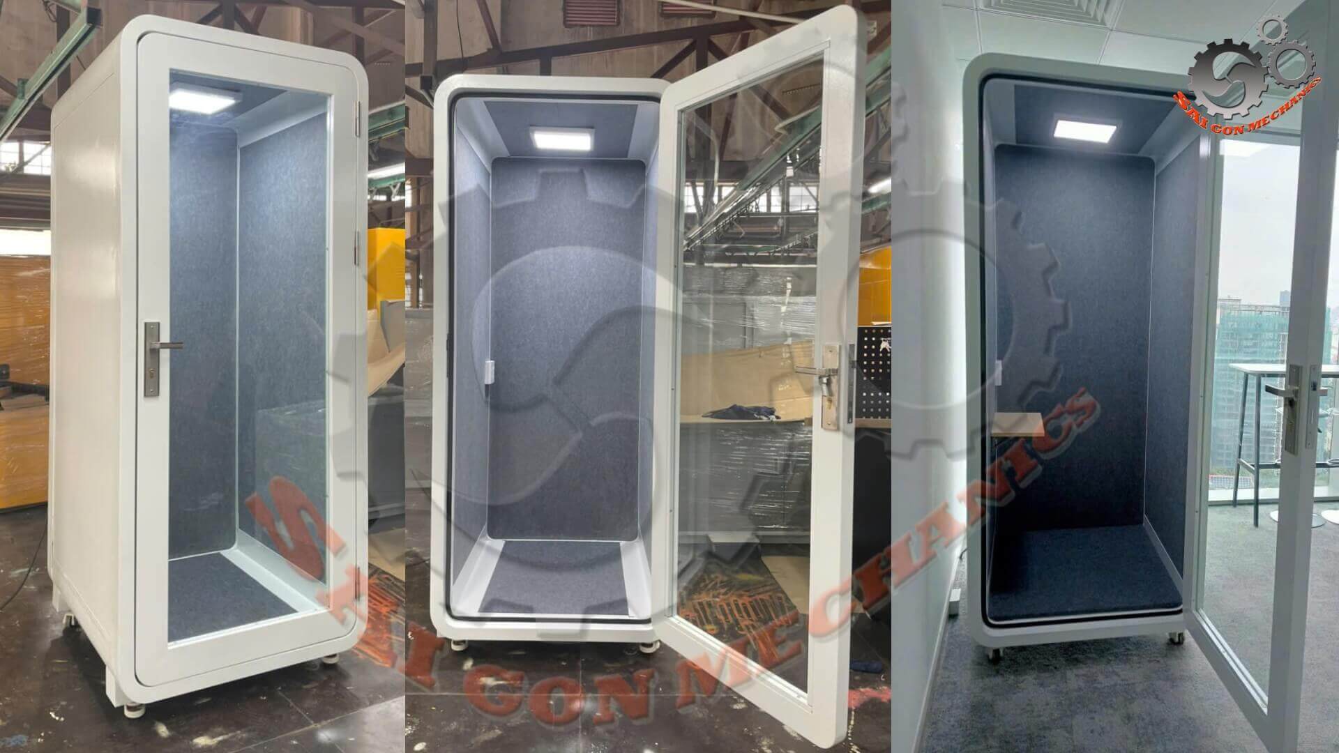 buồng làm việc cách âm