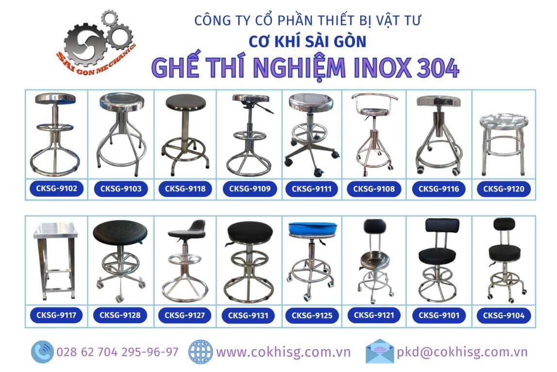 ghế inox
