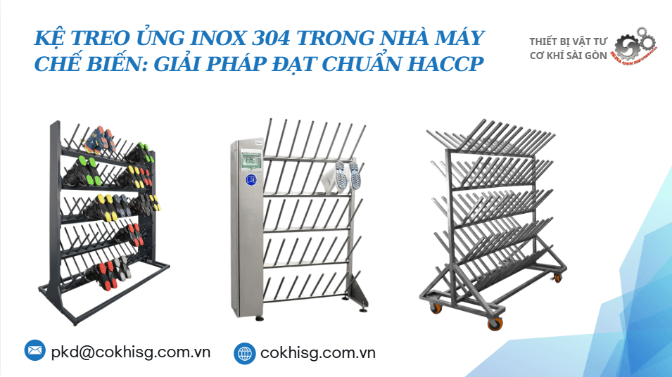 kệ treo ủng inox 304