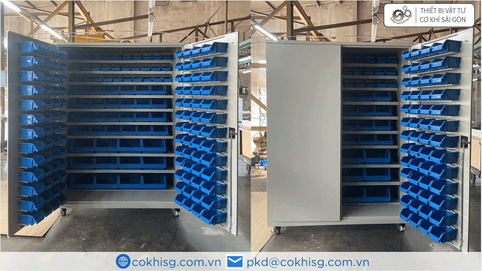 tủ đựng linh kiện