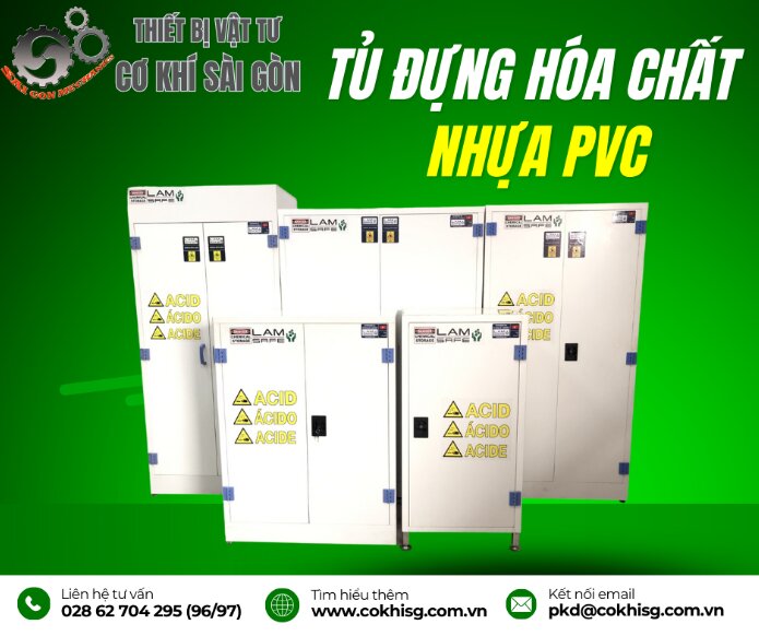tủ đựng hóa chất