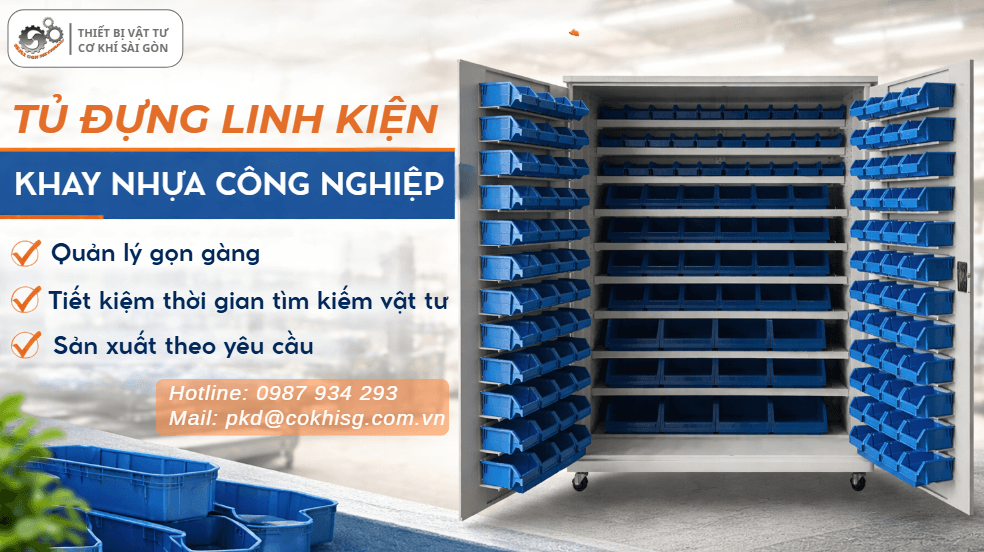 tủ đựng linh kiện