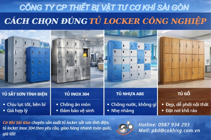 cách chọn tủ locker