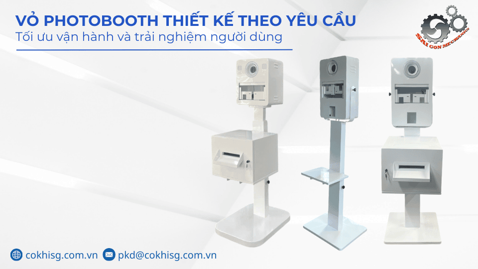 vỏ photobooth theo yêu cầu